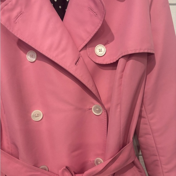 Ralph Lauren Pink Trench Coat Classic Tailored Design size 1X - Picture 10 of 16